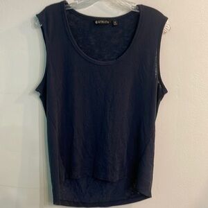 Athleta Women’s Tank Top Loose Fit Medium Navy Blue